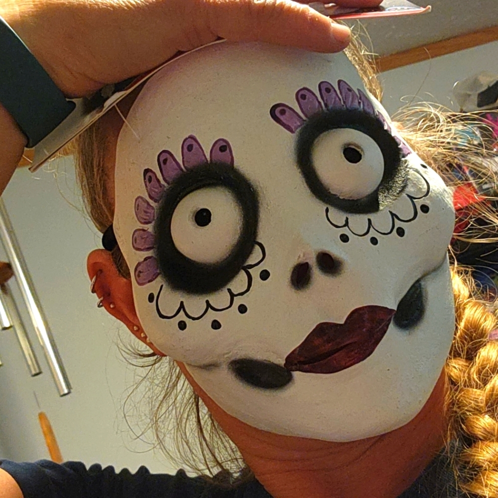 Day of the Dead Mask ☆ La Catrina ☆ Brand New with tags ☆ Costume, Theatre ☆